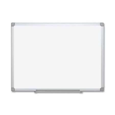 Bi-Silque MasterVisi, Earth Silver Easy Clean Dry Erase Boards, 48 X 96, White, Aluminum Frame MA2100790